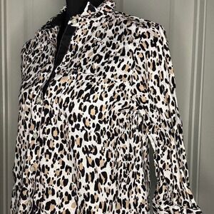 Leopard Print Blouse